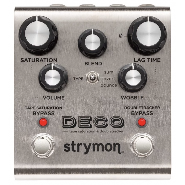 Strymon Deco Tape Saturation & Doubletracker 模擬盤帶效果器